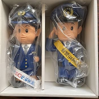 Amazon.co.jp: 埼玉県警察 ソフビ人形 警察官 婦人警官 38センチ